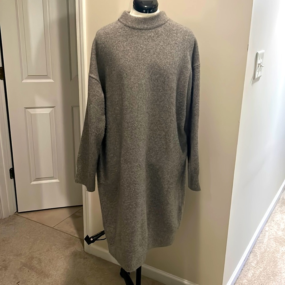 H&M long sweater dress
